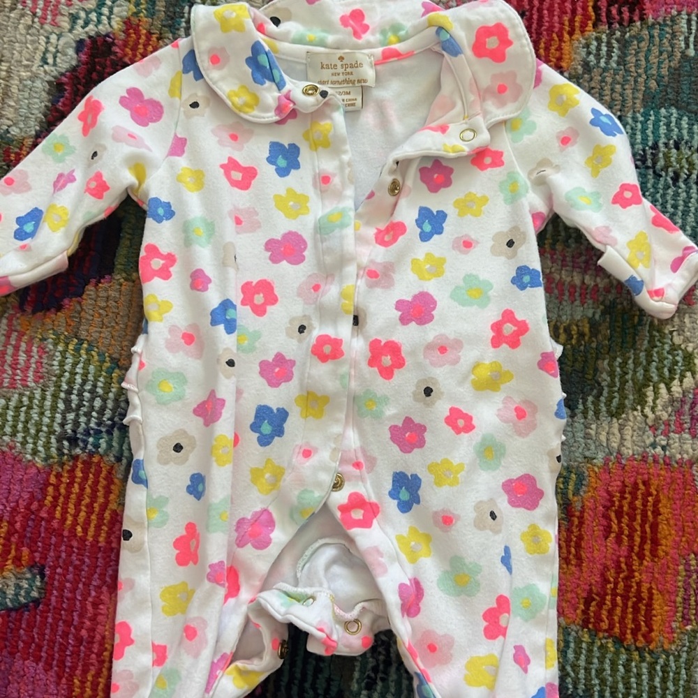 Kate Spade Colorful Floral Kids Bodysuit
